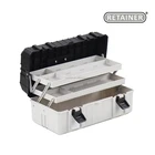 Case Tool Cosmetic Plastic Cases 3 Layers Plastic Multipurpose Medicine Box Makeup Cosmetic Case Art Supply Craft Storage Tool Box