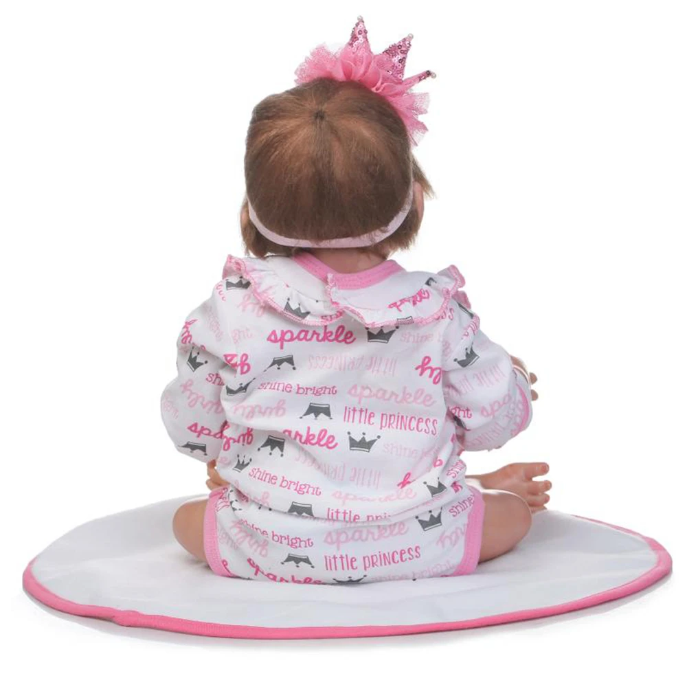 New Supler Real Boutique Reborn Babies Dolls 20 Full Body Silicone Reborn Boy Dolls Rooted Mohair Eyelashes Baby Gift Reborn (4)