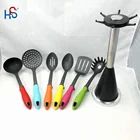 hot new products for 2019 nylon plastic kitchenware 1288A well equipped kitchen utensils and appliances