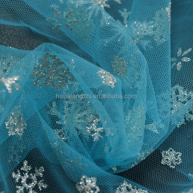 blue snowflake dress