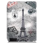Colorful 3D painting folio leather flip cpver case for Microsoft Surface go