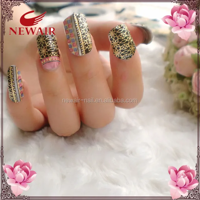 nail jeweled strips