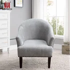 Fabric Upholstery Accent Club Chairs Waiting Chairs For Sale