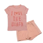 2019 bulk kids wholesale pink summer clothes for children