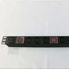 ICE C13 Horizontal Power Distribution Blocks Multiple electrical 2pin plug switch socket