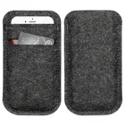 felt mobile phone case bag Make to order high quality felt phone pouch