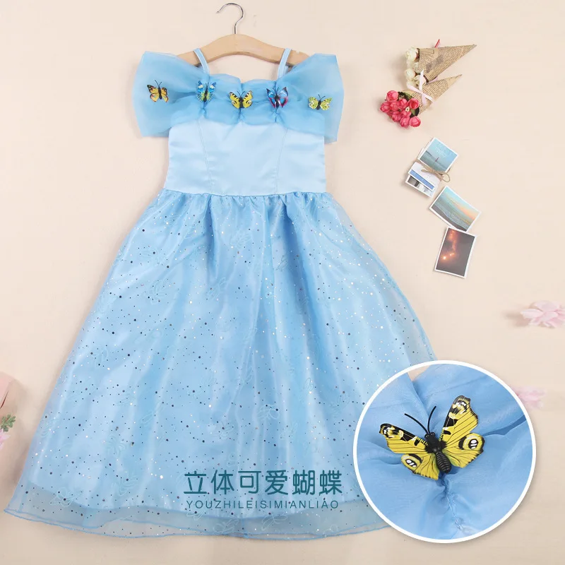 children beautiful dress sleeveless girl party wear dress for wedding party walson