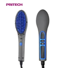 PRITECH Professional Ionic Fast Hair Straightener Comb Brush