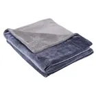 Pet Flannel Soft Throw Reversible Dog Blanket Bed