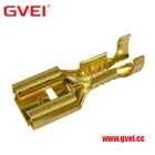 brass crimp copper female electrical connector terminal