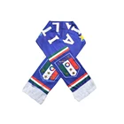 Football Scarf, Made of 100% Acrylic or Polyester, Customized Designs are Accepted