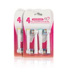 FDA approved 4pc/pack oral b toothbrush heads electric toothbrush heads for oral b replacement toothbrush heads