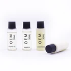 Plastic 30ml disposable empty hotel shampoo bottle with screw cap