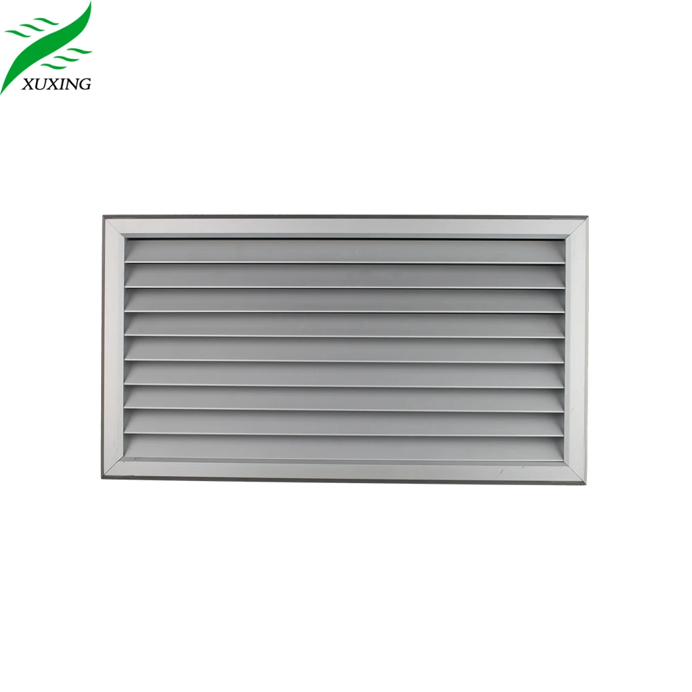 V Type Bathroom Ventilation Grille Door Grille Air Vent For Wooden