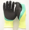 Winter foam latex coated working gloves double palm work gloves