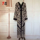Fashion Hijab Arabic Style Long Cardigan Abaya Muslim Dress