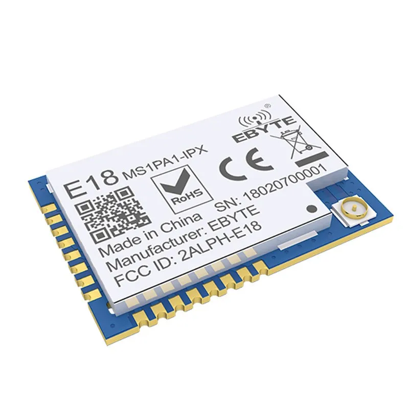 TI solution CC2530F256+PA (CC2592) Wireless Module 2.4G Zigbee Development Board IPEX/IPX E18-MS1PA1-IPX - ANKUX.COM