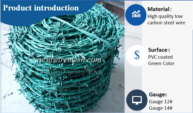 Direct Supplier Against Theft Having Stock Hot Galvanized Barbed Wire Iron Wire for Sale (Guangzhou Factory)