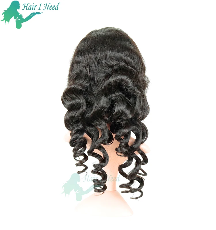 Lace Front Wig Bobby Curl Loose Wave Style Peruvian Hair View