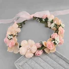 Handmade Flower Hair Accessories Bridal Haircircle for Wedding Party