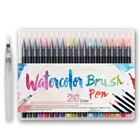 Amazon Hot Sale Watercolor Brush Pen Colorful Paint Marker Pen for Art