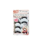 5 Pairs private label makeup wholesale synthetic false eyelash