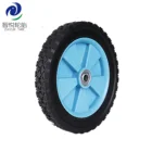 10 inch non pneumatic tyre solid rubber wagon tires