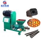 Cotton stalk briquettes press machine and jute sticks charcoal powder making machine plant
