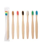 Travel Home Hotel Use Kid Biodegradable Nylon Children Bamboo Charcoal Toothbrush