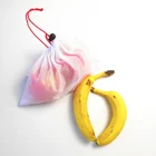 Reusable Mesh Produce Bags Washable Eco Friendly Bags for Grocery Shopping Storage