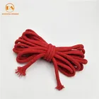 Multi colored Twist 100%Cotton Core Cord Rope 5mm