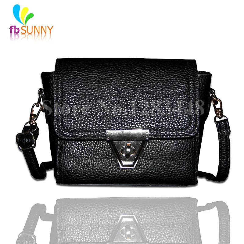 2015 the new mini bread retro handbag ladies one shoulder aslant metal buckles mini bags women fashion small messenger bags