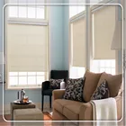 Remote Roman Blinds for Hotel Rooms Motorized Printed Roller Shades