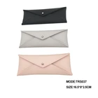 2019 High Quality Fashion Brand Soft Eyeglasses Light PU Sunglasses Pouch Soft Eyeglasses Bag Glasses Case Leather