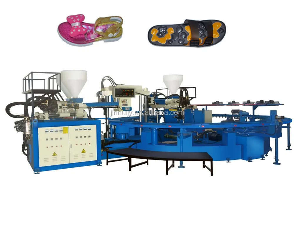 Three Colors Tpr Tr Tpu Out Sole Molding Machine With Good Quality