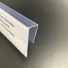 supermarket shelf price holder plastic label/tag/data price clip strip