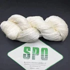 SPO Silk Hankies Yarn Nm60/2 White Undyed Cheap Price For Nepal/India/Turkey Rugs Hand Knitting