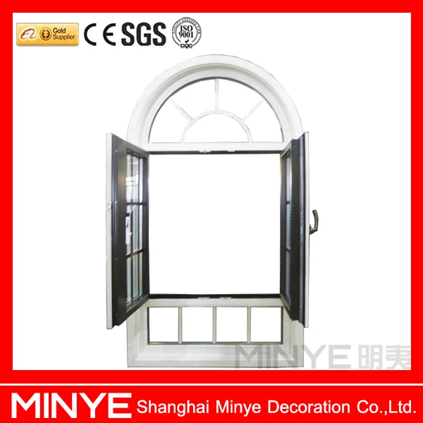 Modern design all wood windows german hardware