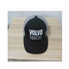 Custom Volvo logo 3D embroidery mesh cap promotion cap cheap price OEM 6 Panels Trucker Cap