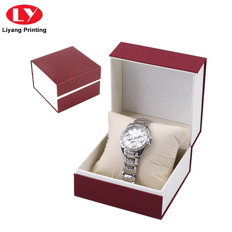 high quality luxury oem custom logo paper watch packaging box
