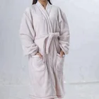 Excellent facric women kimono white robe