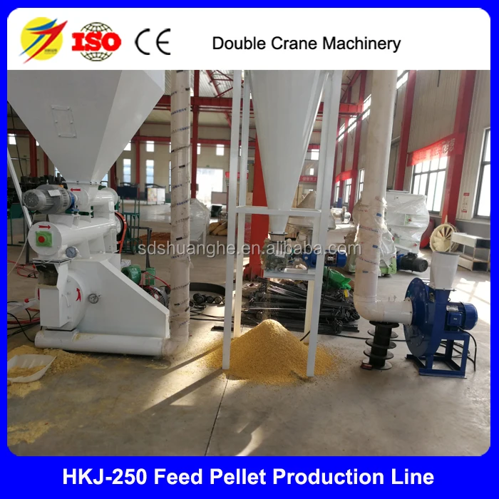 HKJ250 feed pellet line 7