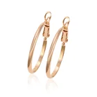 92383 surgical steel circle shaped gold jhumka design cheap price woman earrings