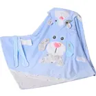 Cute dog Organic cotton Baby Cotton Swaddle Blanket
