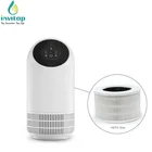2020 Newest Electric Full Room Table Top Desk 3In1 Filter Carbon Hepa Potable Small LED Night Light Air Purifier