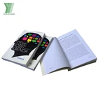 Custom cheap printed English colouring books novels with coloring and glossy lamination