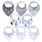 100% cotton super absorbent baby bandana drool bibs baby bandana bibs baby bibs bandana