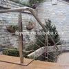 modern marble staircase railing for outdoor design