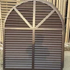 Top selling outdoor louvers Powder coated aluminum window louvers Zinc steel shades shutters