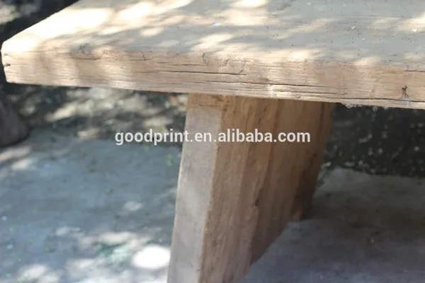 wood rustic dining table